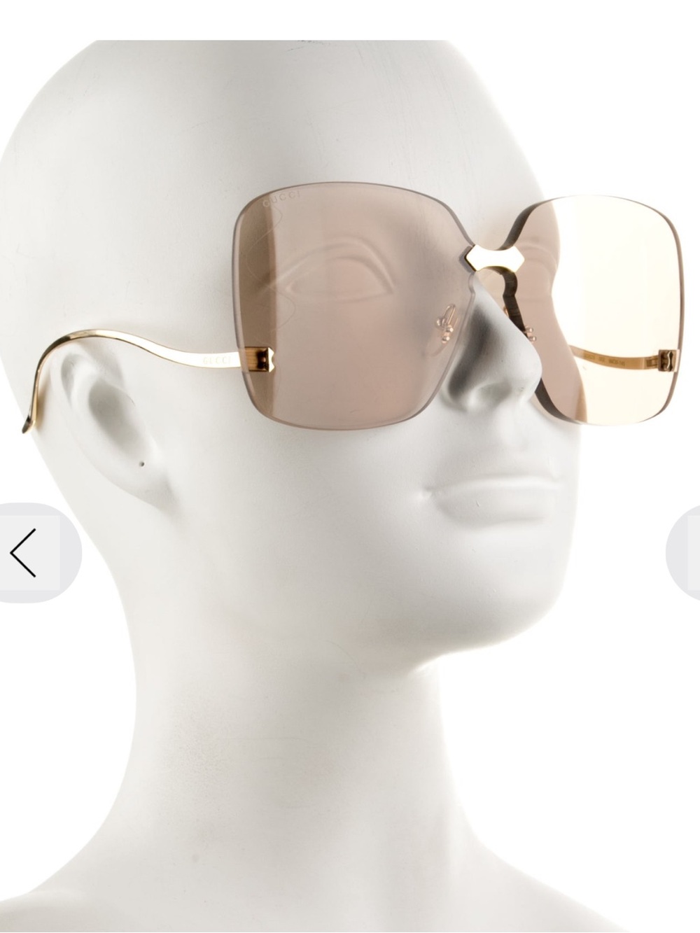 Gucci Rimless Sunglasses